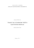 prikaz prve stranice dokumenta Tranzit na otvorenom tržištu električne energije