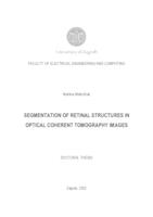 prikaz prve stranice dokumenta Segmentation of retinal structures in optical coherent tomography images