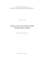 prikaz prve stranice dokumenta Upravljanje distribucijskim transformatorima