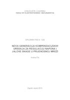 prikaz prve stranice dokumenta Nova generacija kompenzacijskih uređaja za regulaciju napona i jalove snage u prijenosnoj mreži