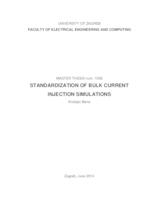 prikaz prve stranice dokumenta Standardizacija simulacija prema BCI (Bulk Current Injection) metodi