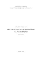 prikaz prve stranice dokumenta Implementacija modela elektrane na NI PXI platformi