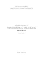 prikaz prve stranice dokumenta Pretvorba formata u televizijskoj produkciji