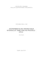 prikaz prve stranice dokumenta Eksperimentalno vrednovanje interakcije temeljene na praćenju očiju