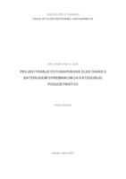prikaz prve stranice dokumenta Projektiranje fotonaponske elektrane s baterijskim spremnikom za kategoriju poduzetništvo