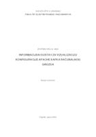 prikaz prve stranice dokumenta Informacijski sustav za vizualizaciju konfiguracije Apache Kafka računalnog grozda