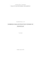 prikaz prve stranice dokumenta Dubinska analiza podataka vezanih uz edukaciju
