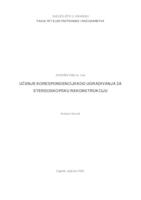 prikaz prve stranice dokumenta Učenje korespondencijskog ugrađivanja za stereoskopsku rekonstrukciju